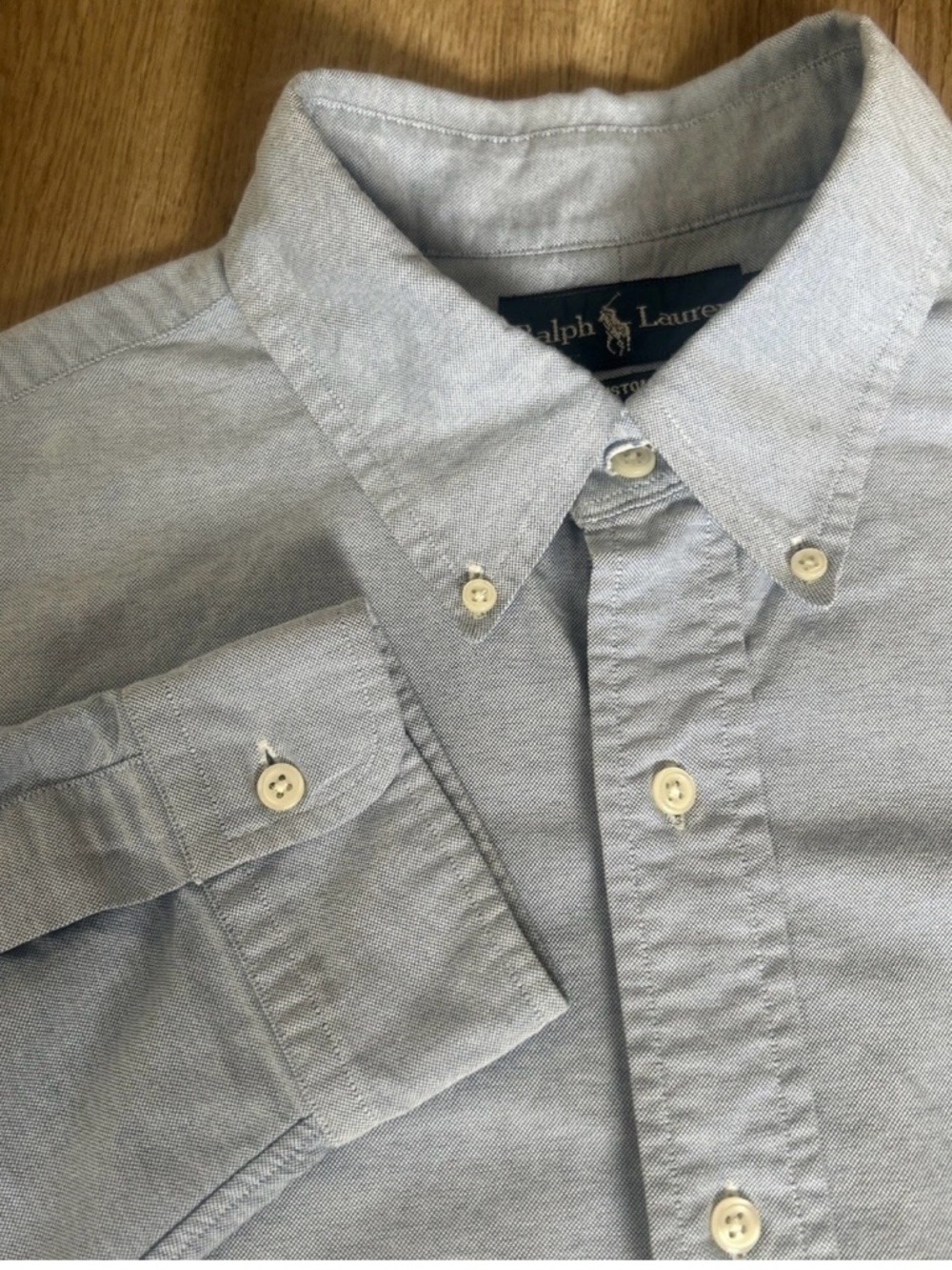 Ralph Lauren Light Blue Button-Down Oxford Shirt